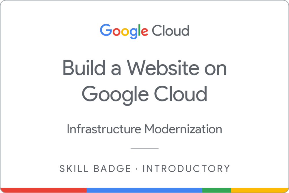 Google Cloud - Build a Website on Google Cloud